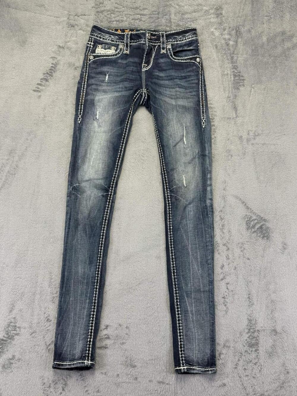 Rock Revival Women's Dark Wash Skinny Jeans